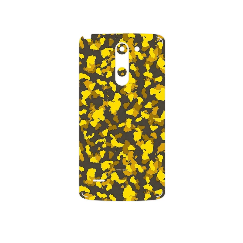 برچسب پوششی ماهوت مدل Yellow Infantry Army مناسب برای گوشی موبایل ال جی G3 Stylus