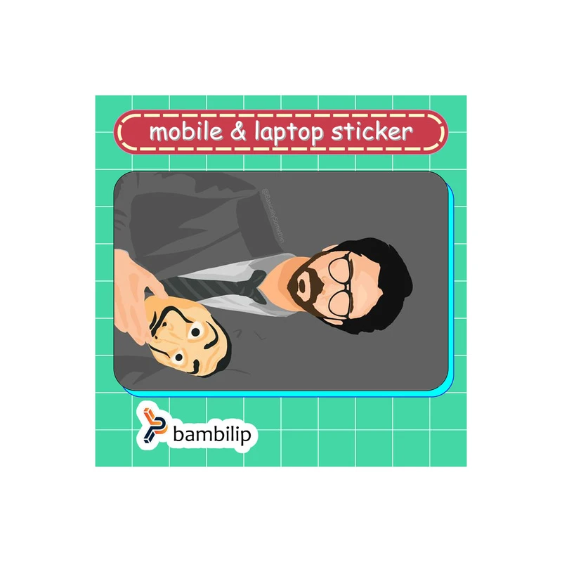 استیکر بامبیلیپ مدل کارت عابر طرح  کد 2083528