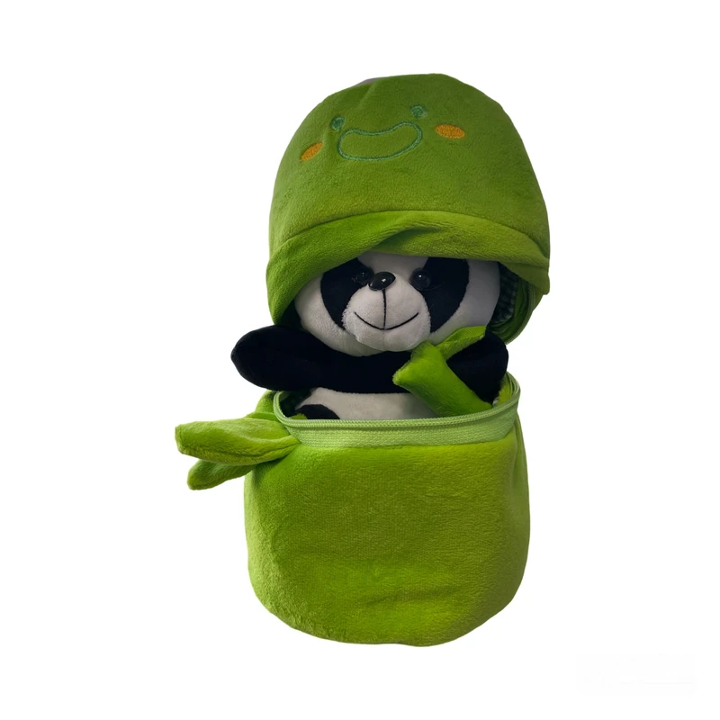 عروسک مدل پاندا سورپرایزی ارتفاع 20 سانتی متر