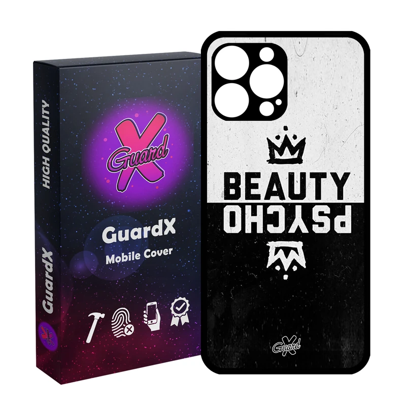 کاور گارد ایکس طرح Beauty Psycho مدل Glass10094 مناسب برای گوشی موبایل اپل iPhone 14 Pro Max
