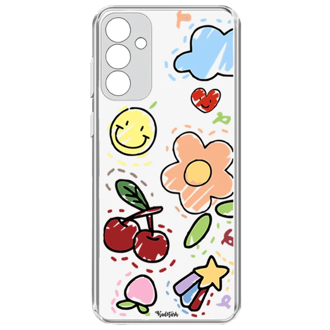 کاور طرح Funny Sticker مناسب برای گوشی موبایل سامسونگ  Galaxy A25