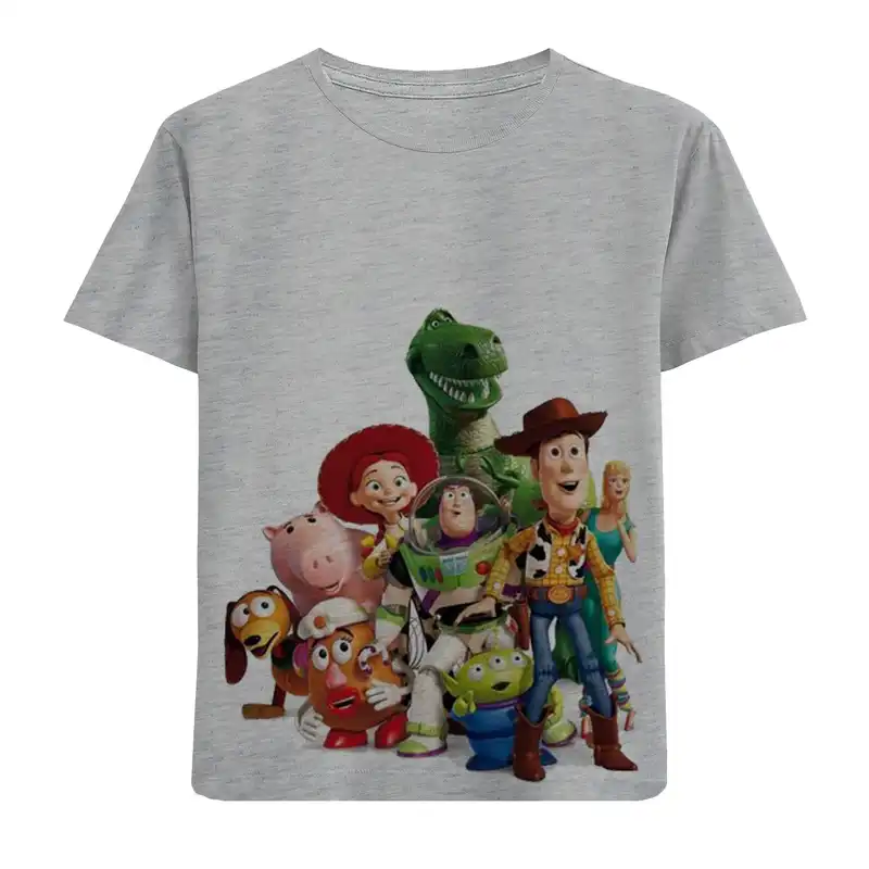 تی شرت آستین کوتاه بچگانه مدل اسباب بازی ها F546