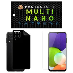 Multi Nano X-SFM Screen Protector For Samsung Galaxy A22 with back skin