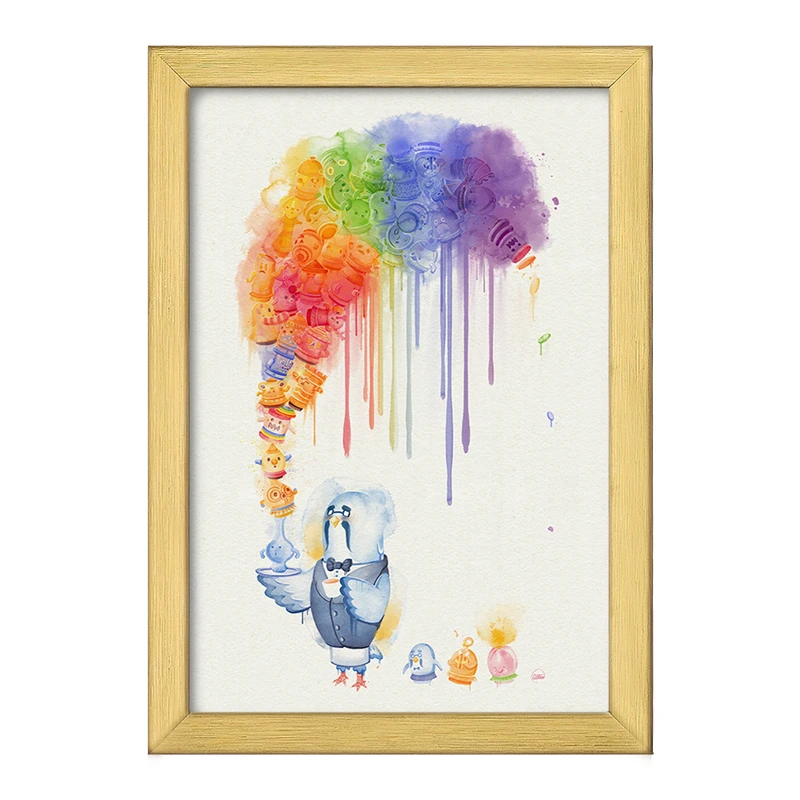 تابلو خندالو طرح بازی انیمال کراسینگ (Animal Crossing) کد 32636