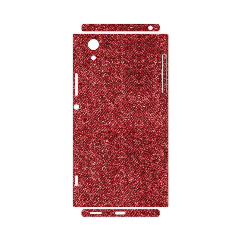 برچسب پوششی ماهوت مدل Fabric Texture 4-FullSkin مناسب برای گوشی موبایل سونی Xperia XA1