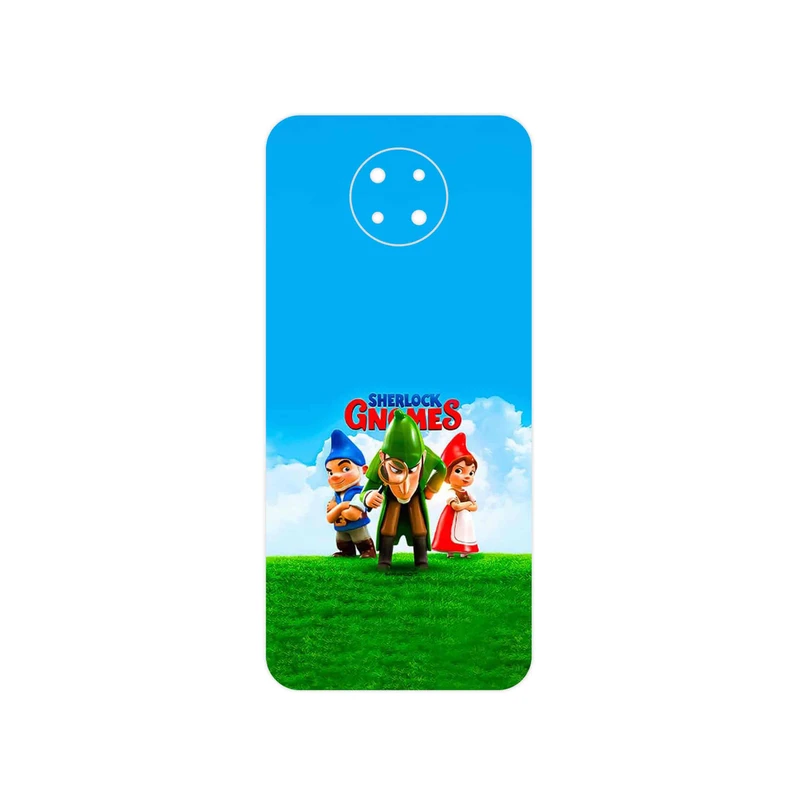 برچسب پوششی ماهوت مدل Sherlock Gnomes مناسب برای گوشی موبایل نوکیا G10