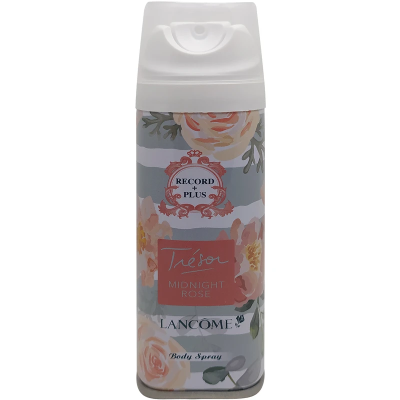 اسپری خوشبو کننده بدن زنانه رکورد مدل Lancome Tresor Midnight Rose حجم 200 میلی لیتر