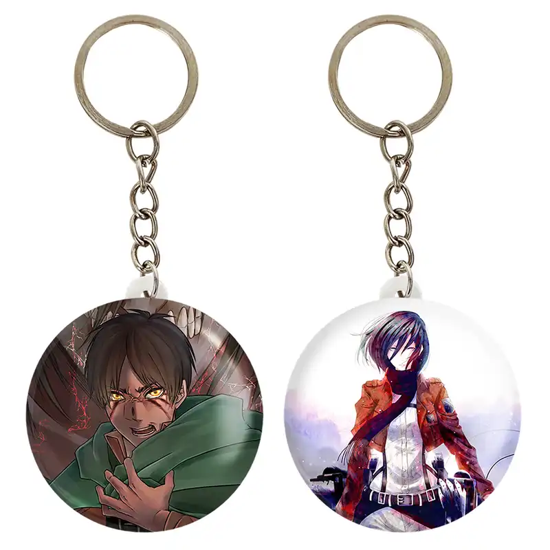 جاکلیدی خندالو مدل ارن یگر انیمه اتک آن تایتان کد 1855118546 مجموعه 2 عددی