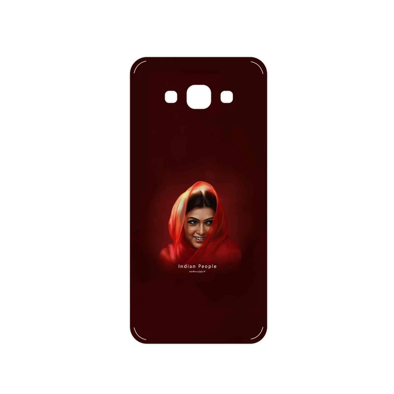 برچسب پوششی ماهوت مدل Portrait of an Indian Woman مناسب برای گوشی موبایل سامسونگ Galaxy A8