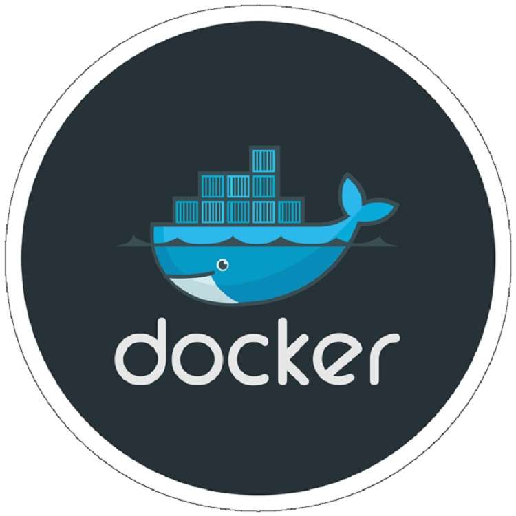 استیکر لپ تاپ مدل Docker