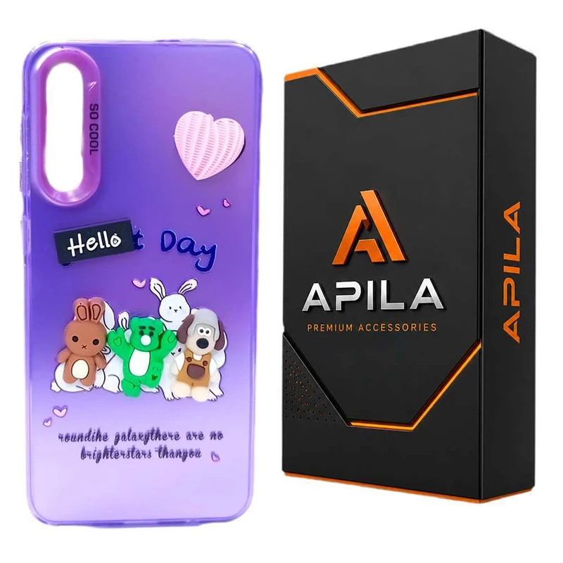 کاور اپیلا مدل طرح پاندا مناسب برای گوشی موبایل سامسونگ Galaxy A30s