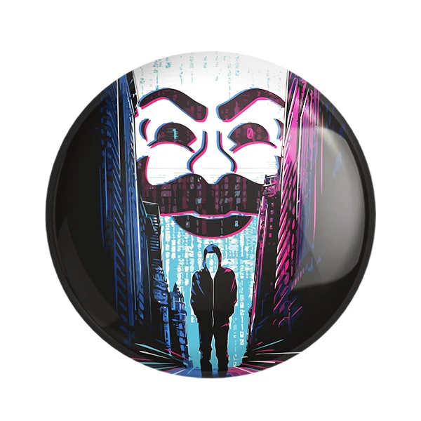مگنت خندالو طرح سریال آقای ربات Mr.Robot کد 10235