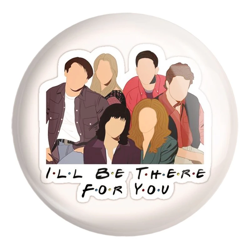 پیکسل خندالو طرح سریال فرندز  Friends کد 3141 مدل بزرگ