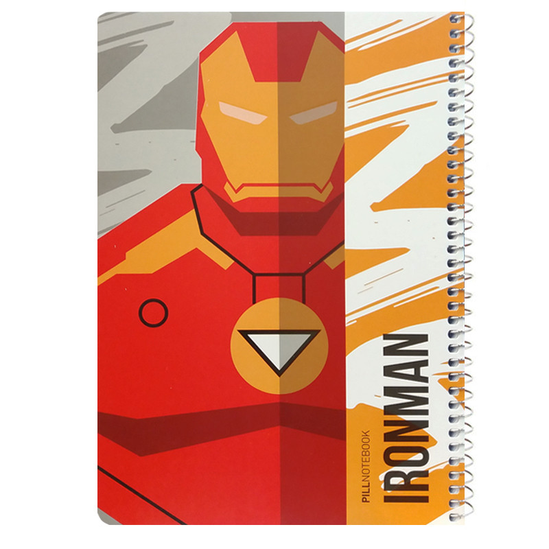 دفتر مشق 80 برگ پیل مدل ironman0-7297 کد 126984