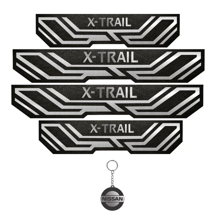 برچسب بدنه خودرو مهدیار کد PKA 2056 مناسب برای ایکس تریل مجموعه 4 عددی به همراه جاکلیدی