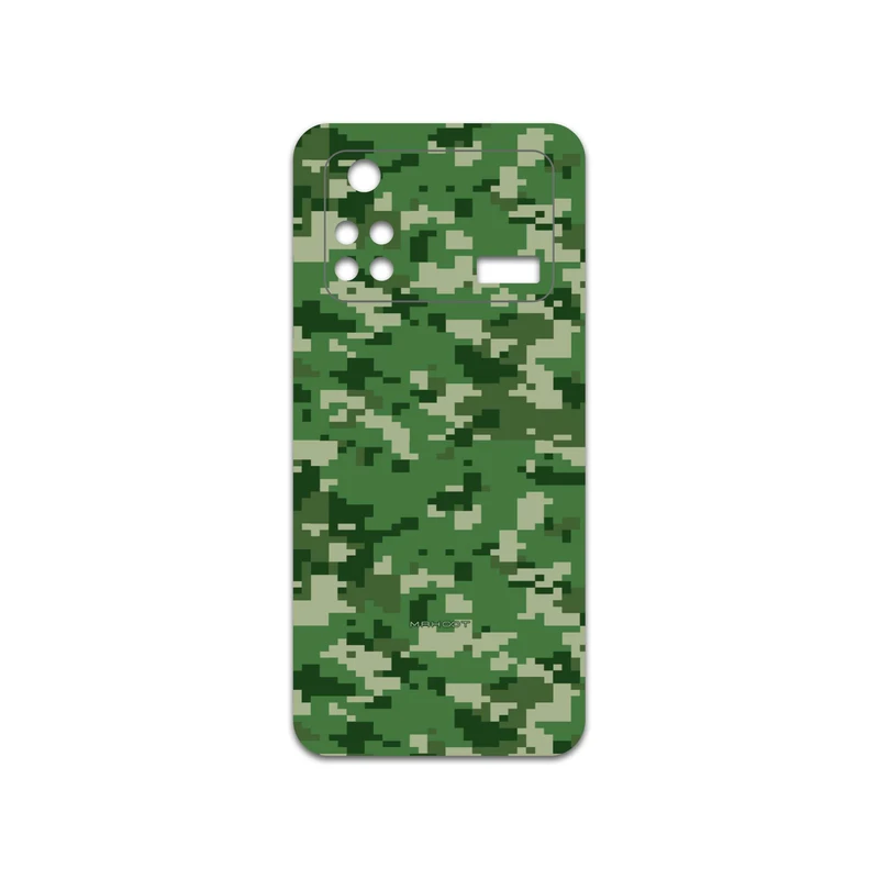 برچسب پوششی ماهوت مدل Army-Green-Pixel مناسب برای گوشی موبایل شیائومی Poco M4 Pro 4G