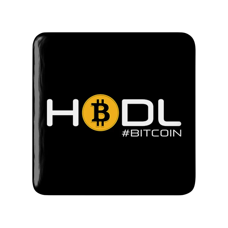 مگنت خندالو طرح Hodl Bitcoin کد 10893