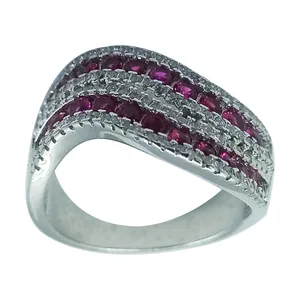 انگشتر نقره زنانه سلین کالا مدل برلیان ce-As209