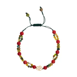 دستبند نقره زنانه ماچو طرح رز کد N07