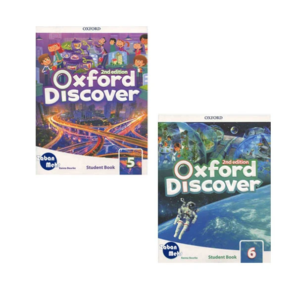 کتاب Oxford Discover اثر جمعی از نویسندگان انتشارات زبان مهر جلد 5 و 6