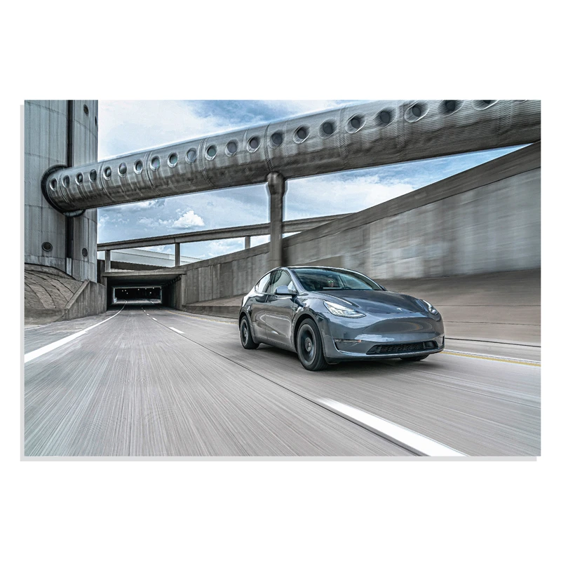 تابلو شاسی طرح ماشین تسلا مدل وای - Tesla Model Y 2020 مدل NV0728