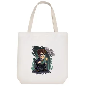 ساک خرید خندالو طرح هری پاتر Harry Potter کد H408