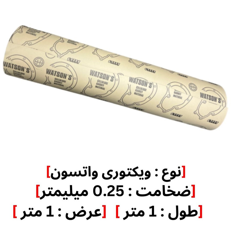 ورق ویکتوری نسوز ضد روغن مدل 0.25MM