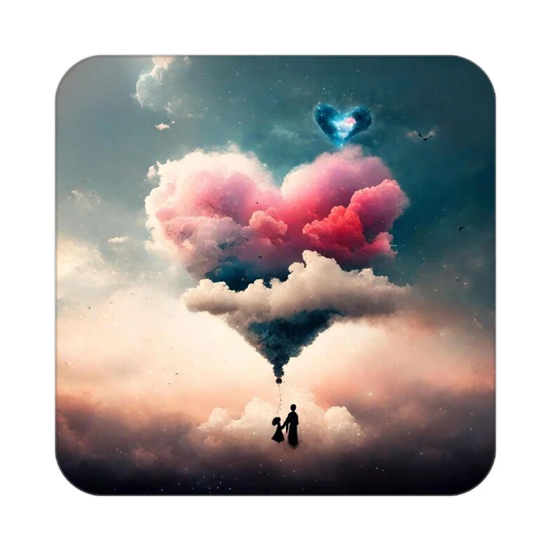 زیر لیوانی کاکتی مدل عاشقانه کد mp12394