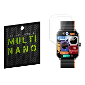 Screen Protector Multinano X-S2T For Smart Watch Glorimi GS1 Pro 2024 Pack Of 2