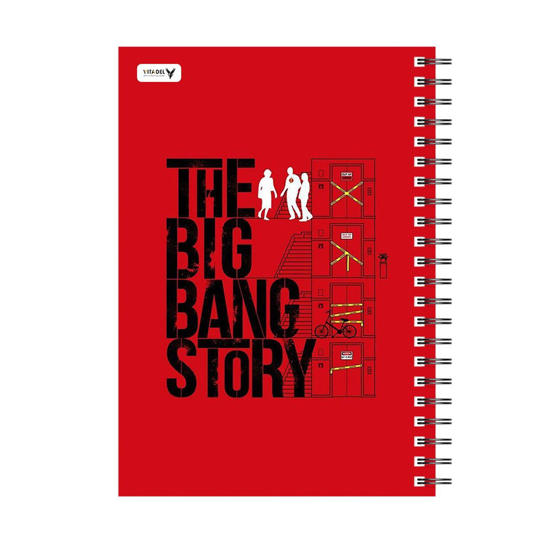 دفتر 60 برگ ویتادل طرح بیگ بنگ تئوری مدل 7