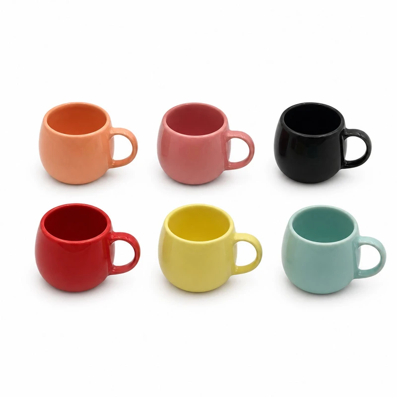 فنجان قهوه خوری مدل Moon Mug بسته 6 عددی