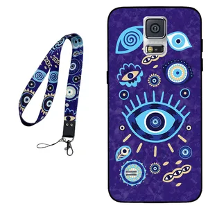 Megafone Devil Eye 0023 Cover For Samsung Galaxy S5 Mobile Neckband