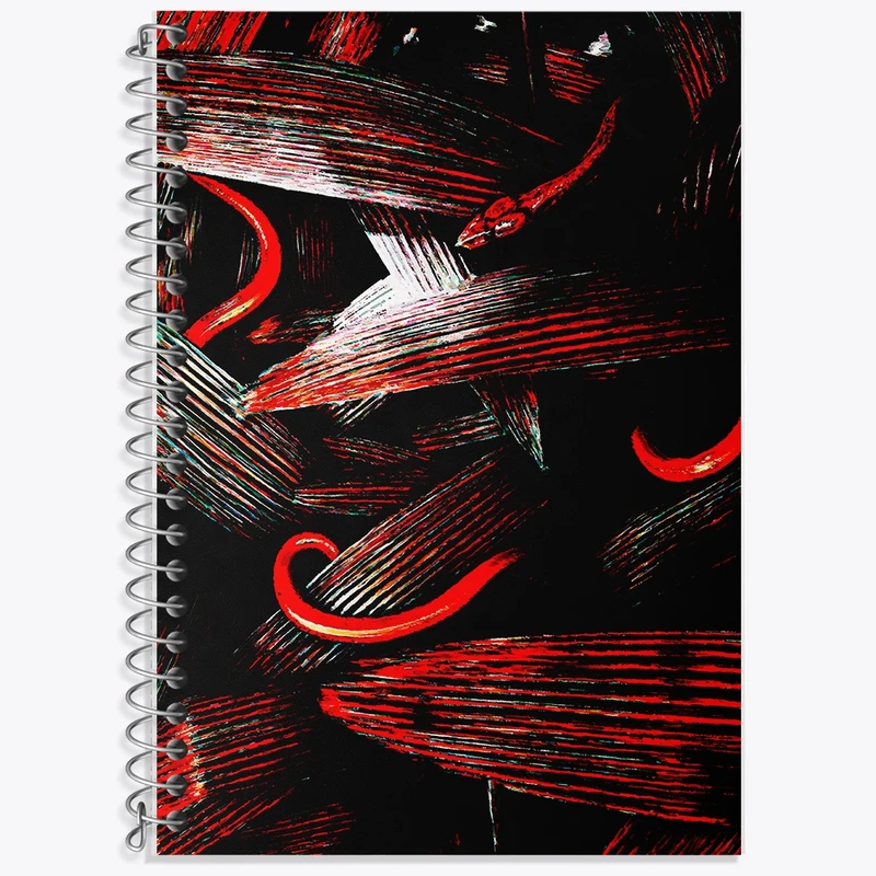 دفتر لغت 50 برگ خندالو طرح دکوراتیو (decorative) کد F1038