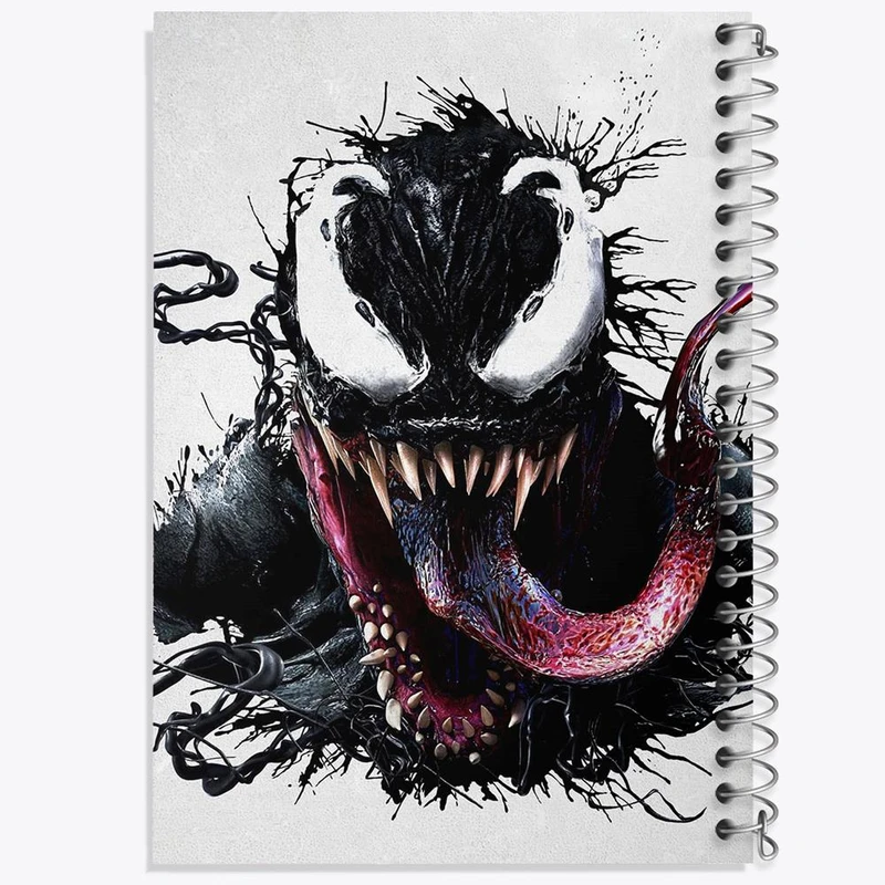 دفتر مشق 100 برگ خندالو طرح ونوم Venom کد 27323