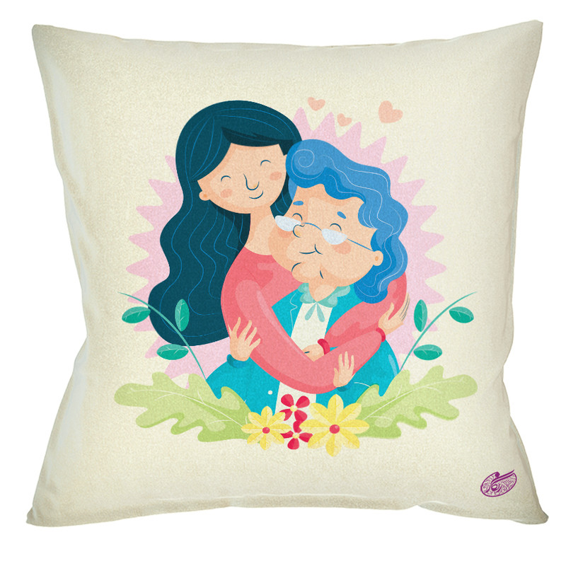 کاور کوسن رنگارشاپ طرح روز مادر کد PW99794