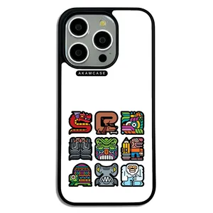 AKAM AMC-WA15PRO-MODERN CULTURE-11 Cover For Apple iPhone 15 Pro