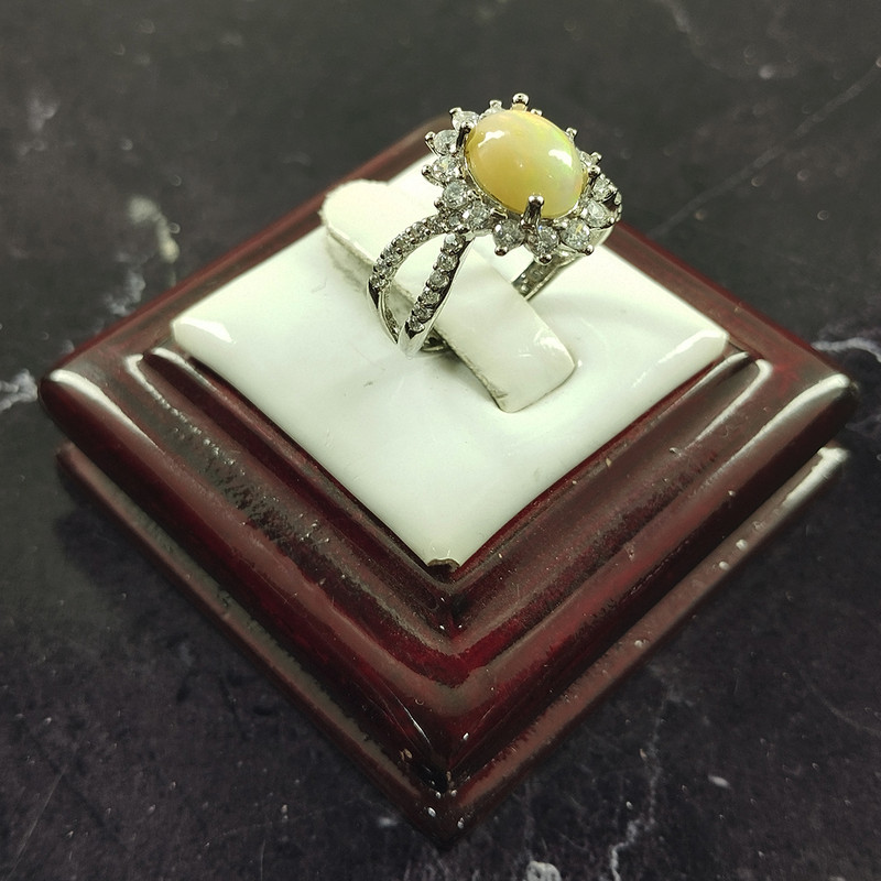 انگشتر نقره زنانه سلین کالا مدل اپال کد 113