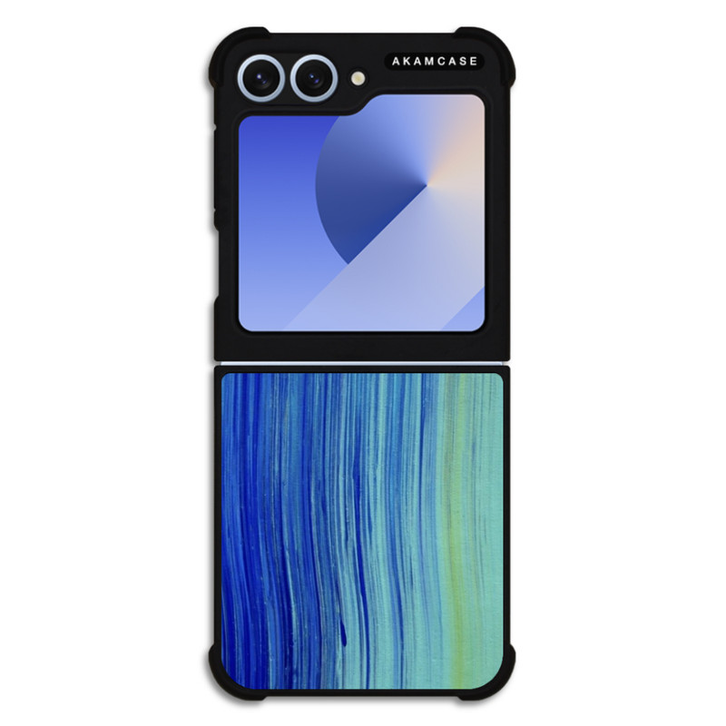 کاور آکام مدل AMC-WSGZFLIP6-WATER COLOR-6 مناسب برای گوشی موبایل سامسونگ Galaxy Z Flip 6