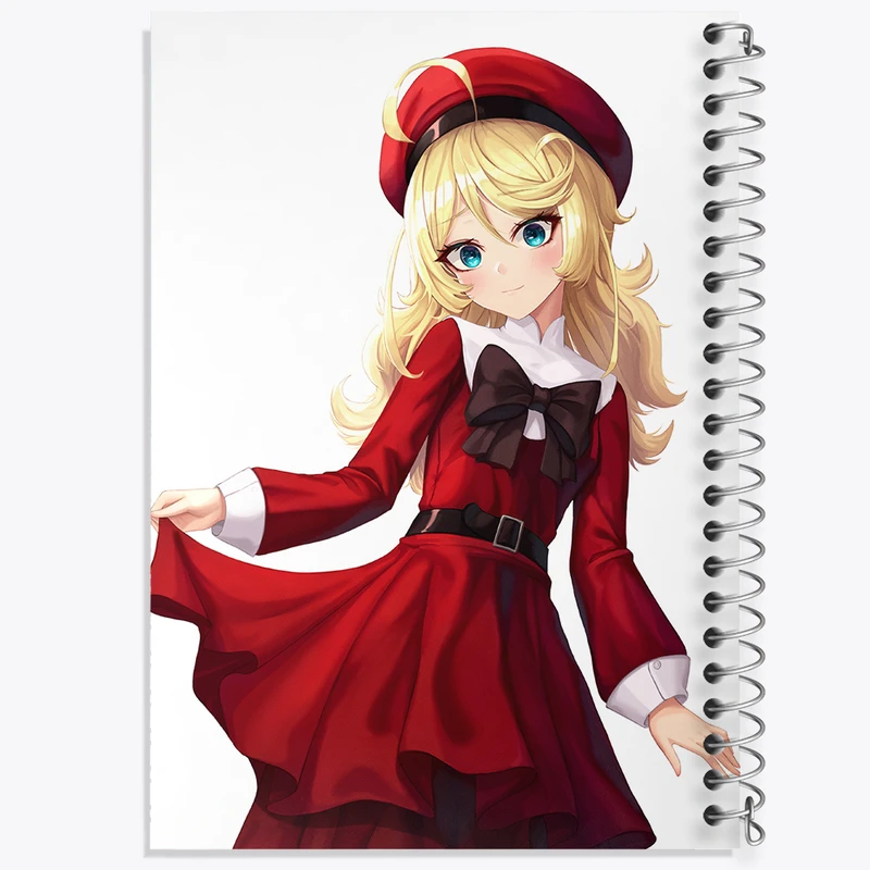 دفتر نقاشی 50 برگ خندالو طرح تانیا انیمه یوجو سنکی کد 34707