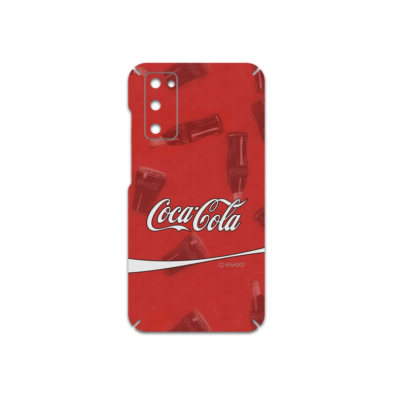 برچسب پوششی ماهوت مدل Coca-Cola-Logo مناسب برای گوشی موبایل سامسونگ Galaxy S20 FE