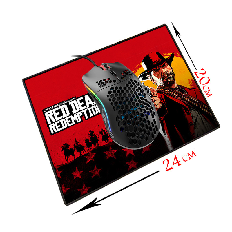 ماوس پد مدل Red Dead بسته 4 عددی 1