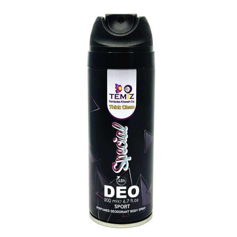 اسپری دئودورانت تمیز مدل special حجم 200 میلی لیتر