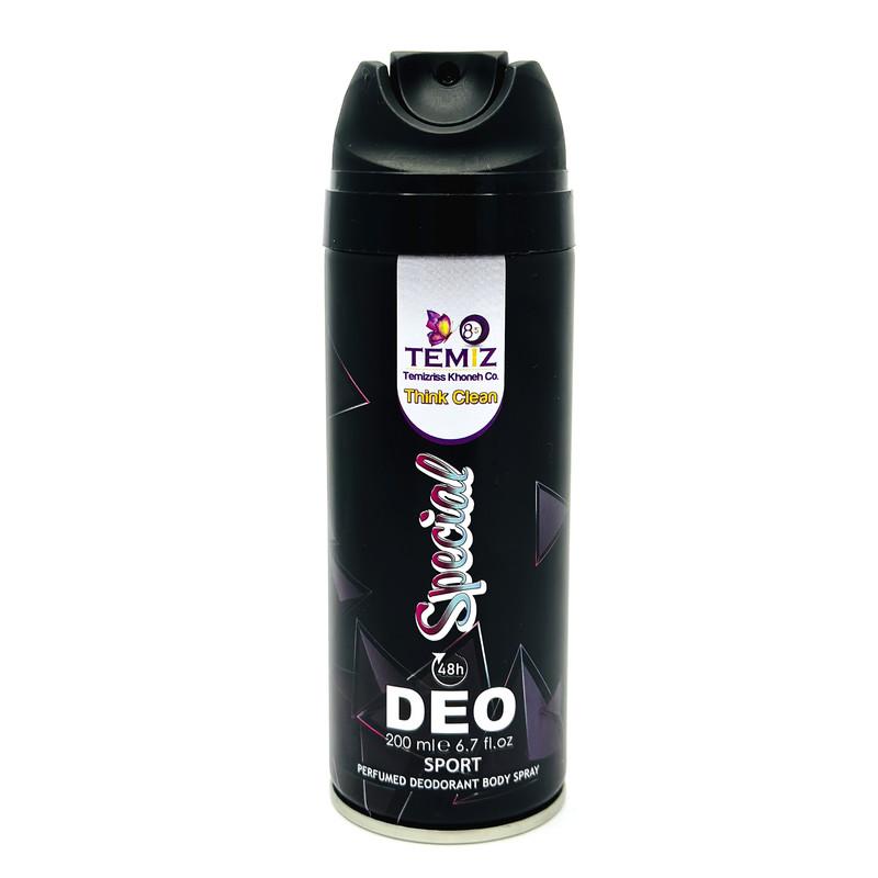 اسپری دئودورانت تمیز مدل special حجم 200 میلی لیتر