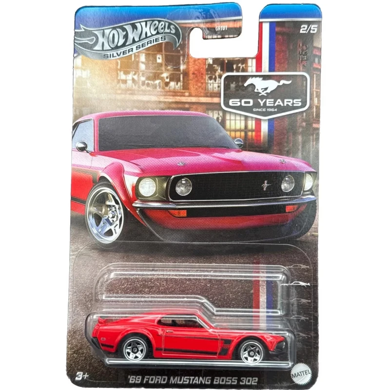 ماشین بازی ماتیل مدل فورد FORD  طرح MUSTANG سال 1969 کد GRT01