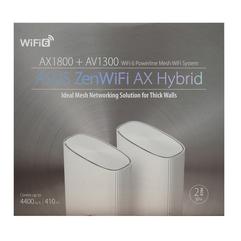 روتر ایسوس مدل  ZenWiFi AX Hybrid XP4 بسته 2 عددی