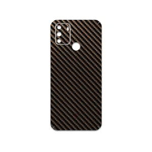 MAHOOT Glossy-Brown-Fiber Cover Sticker for Gplus S10 2022