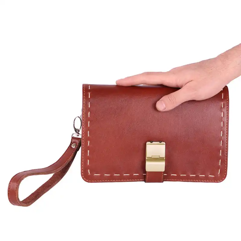 کیف دستی چرمی مدل Man71
