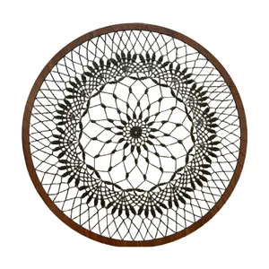 دیوارکوب بافتنی مدل زنبوری