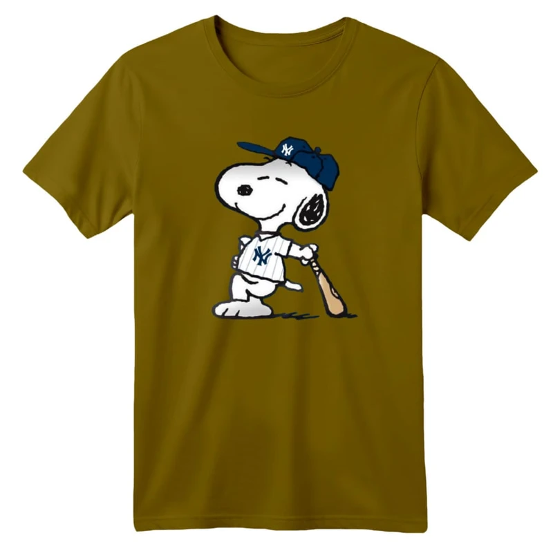 تی شرت آستین کوتاه بچگانه مدل اسنوپی کد ۵۵