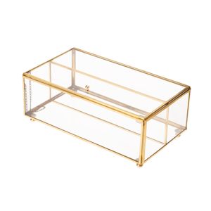 باکس شیشه ای مدل جای کارد و چنگال کد 22127